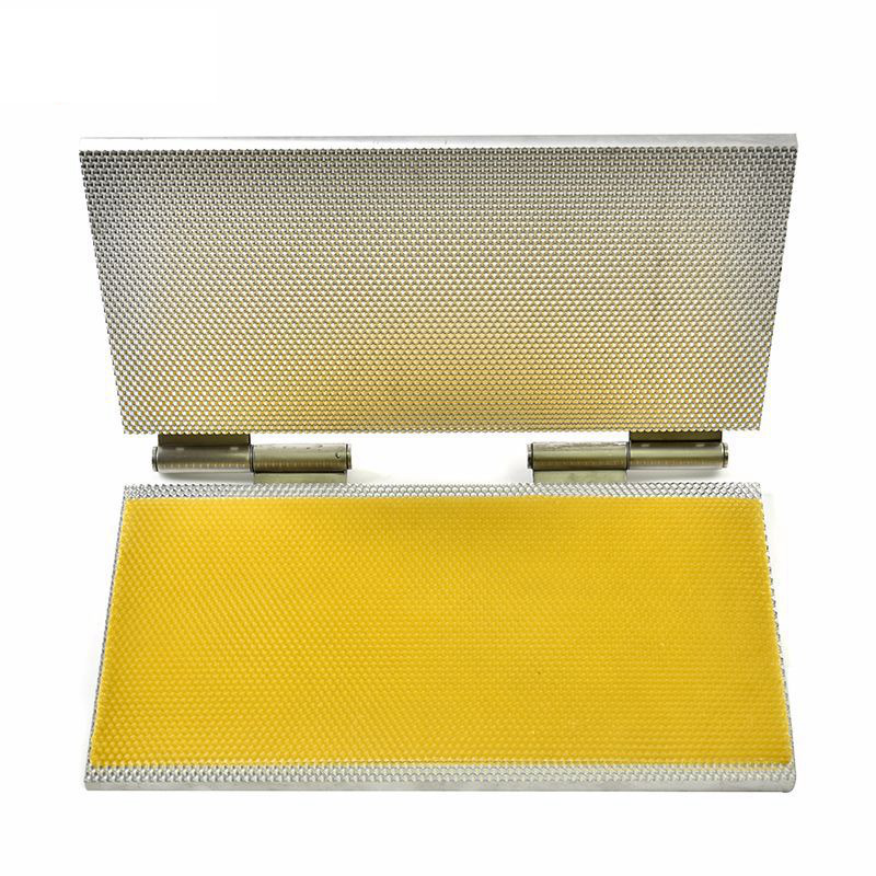 Aluminum Alloy Beeswax Foundation Machine Super Solid Langstroth Dadant Size Notebook Beeswax Foundation Beekeeping Equipment