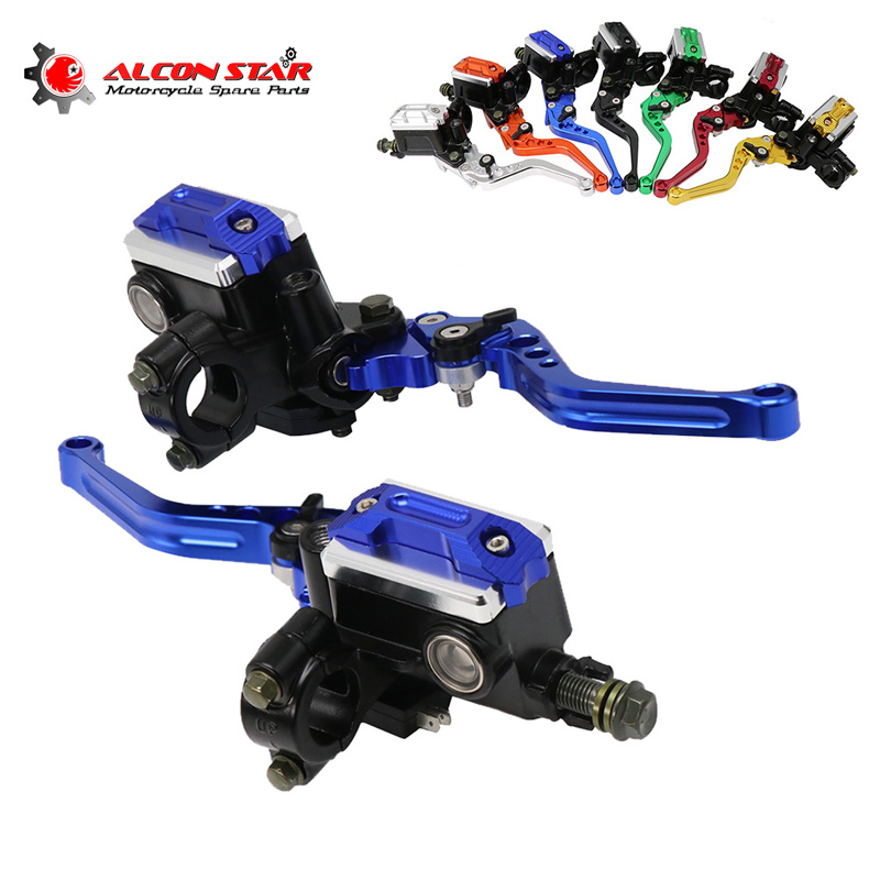 Alconstar-Bremse Kupplung Pumpe Hauptzylinder Motorrad Hebel Lenker Hydraulische Kupplung 22mm für Honda Für Yamaha Für Kawasaki