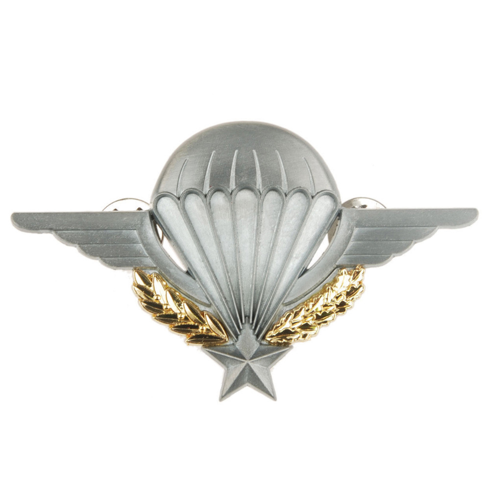 ฝรั่งเศสBREVET ARMY INSTRUCTOR PARATROOPER AIRBORNEปีกSTAR MILITARY BADGE PIN