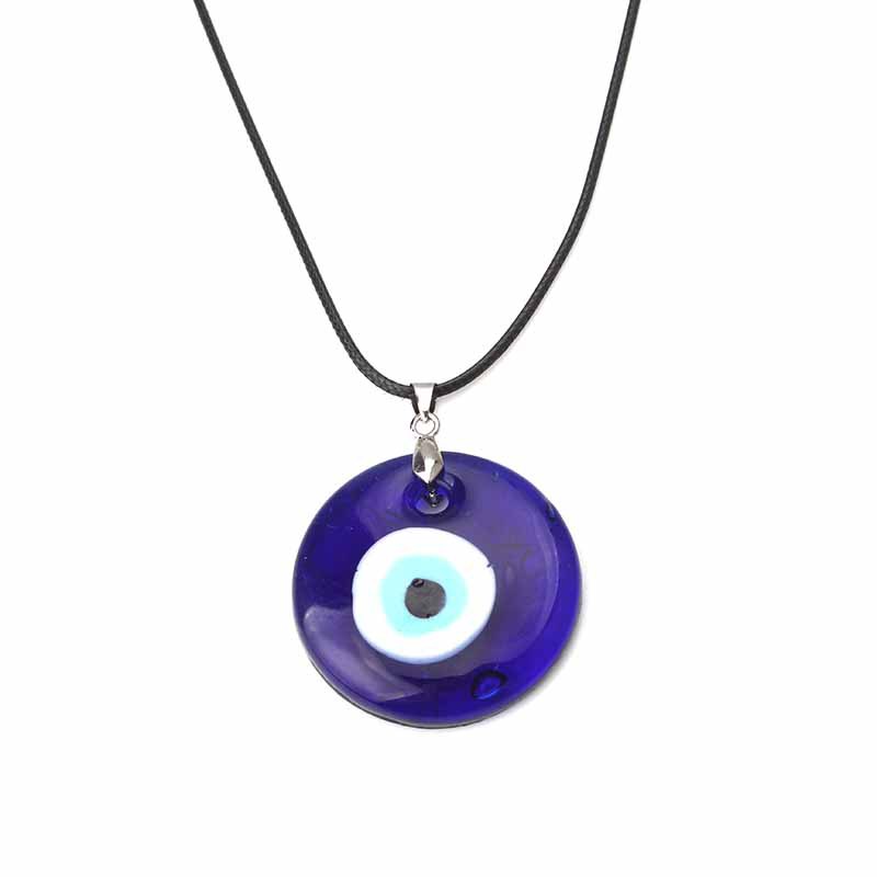 Collier ras du cou vintage turc avec pendentif œil porte-bonheur bleu, chaîne de clavicule, bijoux de fête pour femme, cadeau