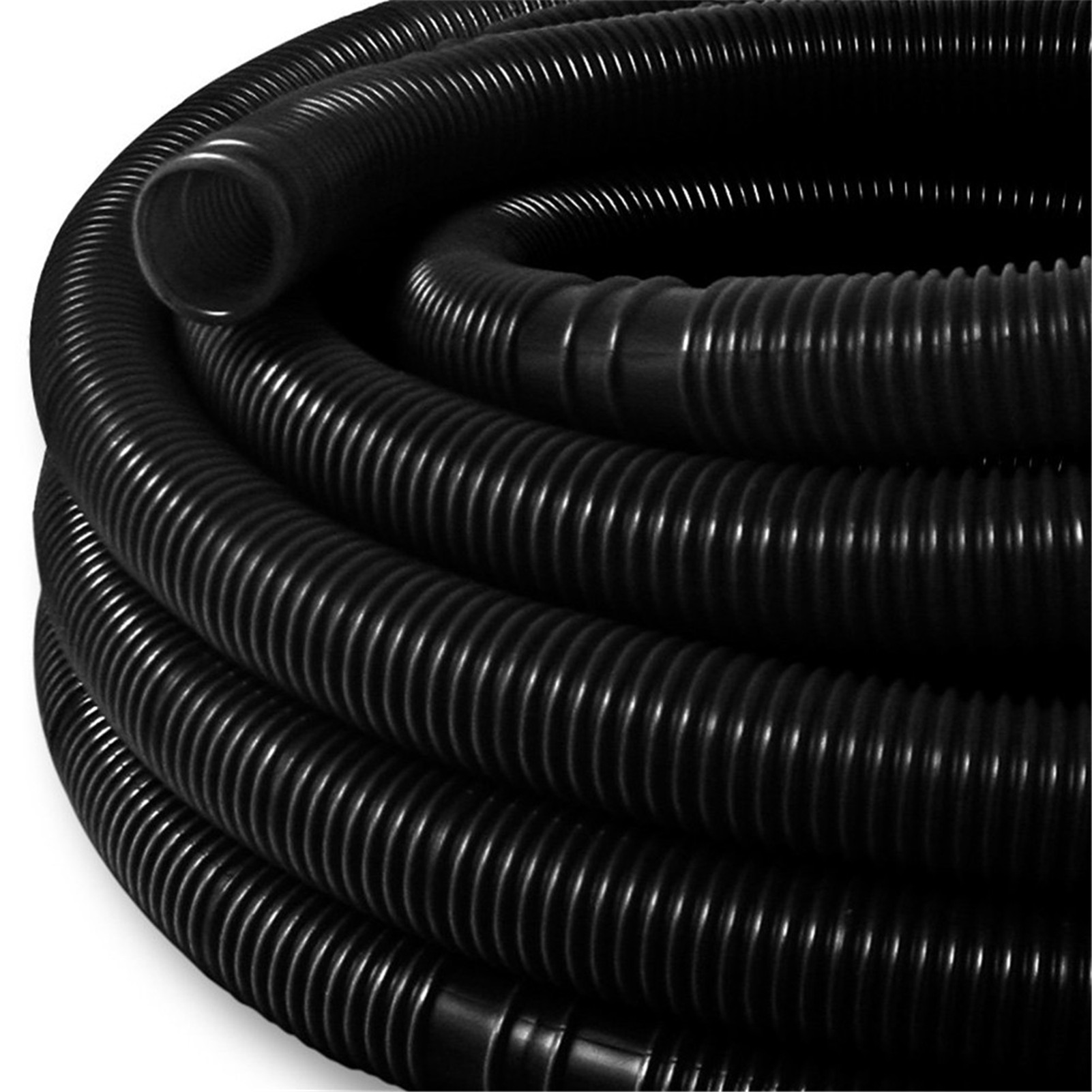 Nettoyeur de piscine, longueur totale du tuyau d'eau 6,3 m 32 mm, dessin de tuyaux, résistant aux UV et au chlore pour système de pompe à filtre