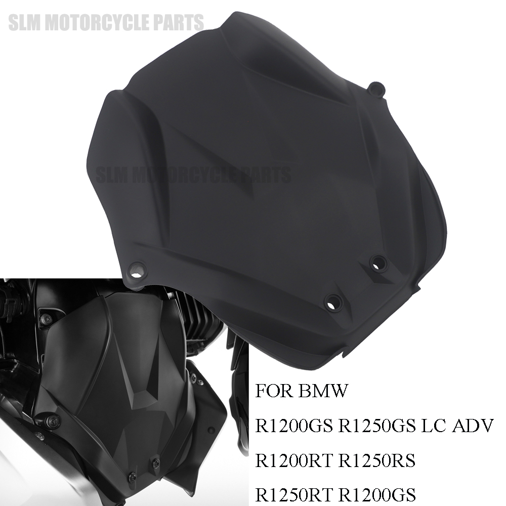 Tampa de proteção dianteira para motocicleta, protetor de motor para bmw r1200gs r1250gs lc adv r1200rt r1250rs r 1200 gs