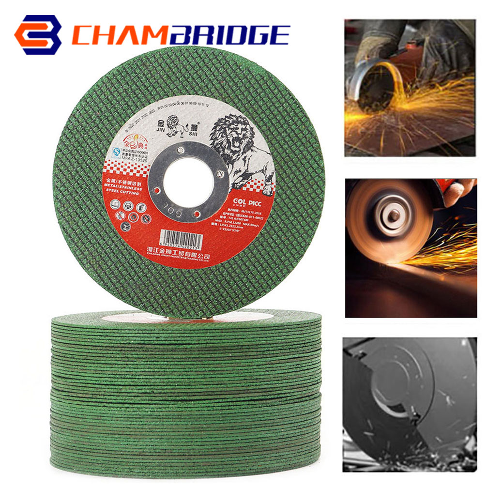 Discos de corte de Metal de 2 a 60 uds., 125mm, rueda cortada de 5 pulgadas, discos de corte de molienda de acero inoxidable para amoladora angular