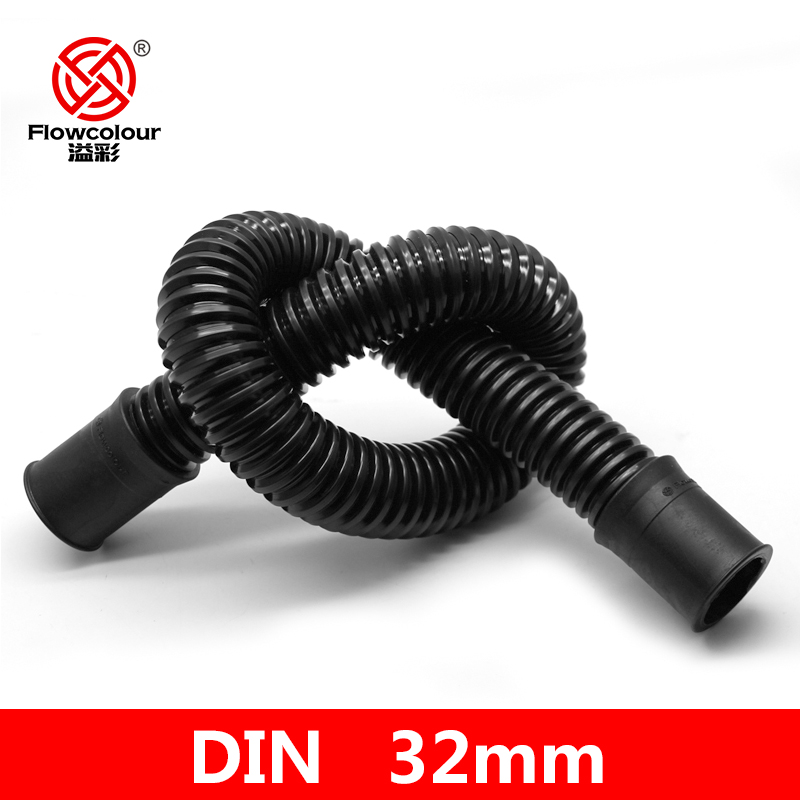 Manguera acanalada Flexible de 32mm, adaptador de tubería para pecera, accesorios de tubería, Envío Gratis