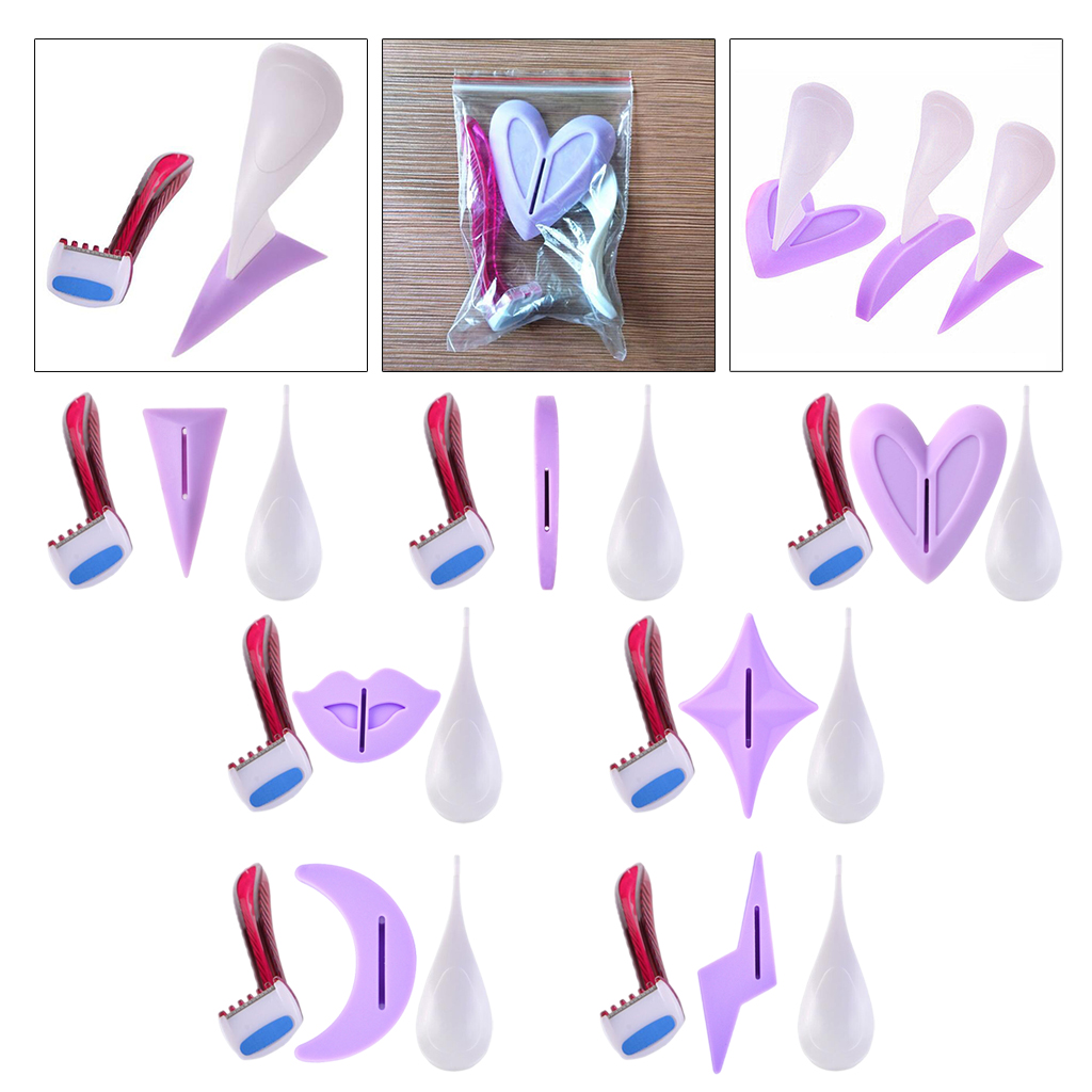 Máy Cạo Râu Bikini Bộ Dao Cạo Viền Với Độ Chính Xác Dụng Cụ Tạo Hình Nữ Lông Mu Điện Va Đập Bí Mật Thân Mật Dụng Cụ Tạo Hình