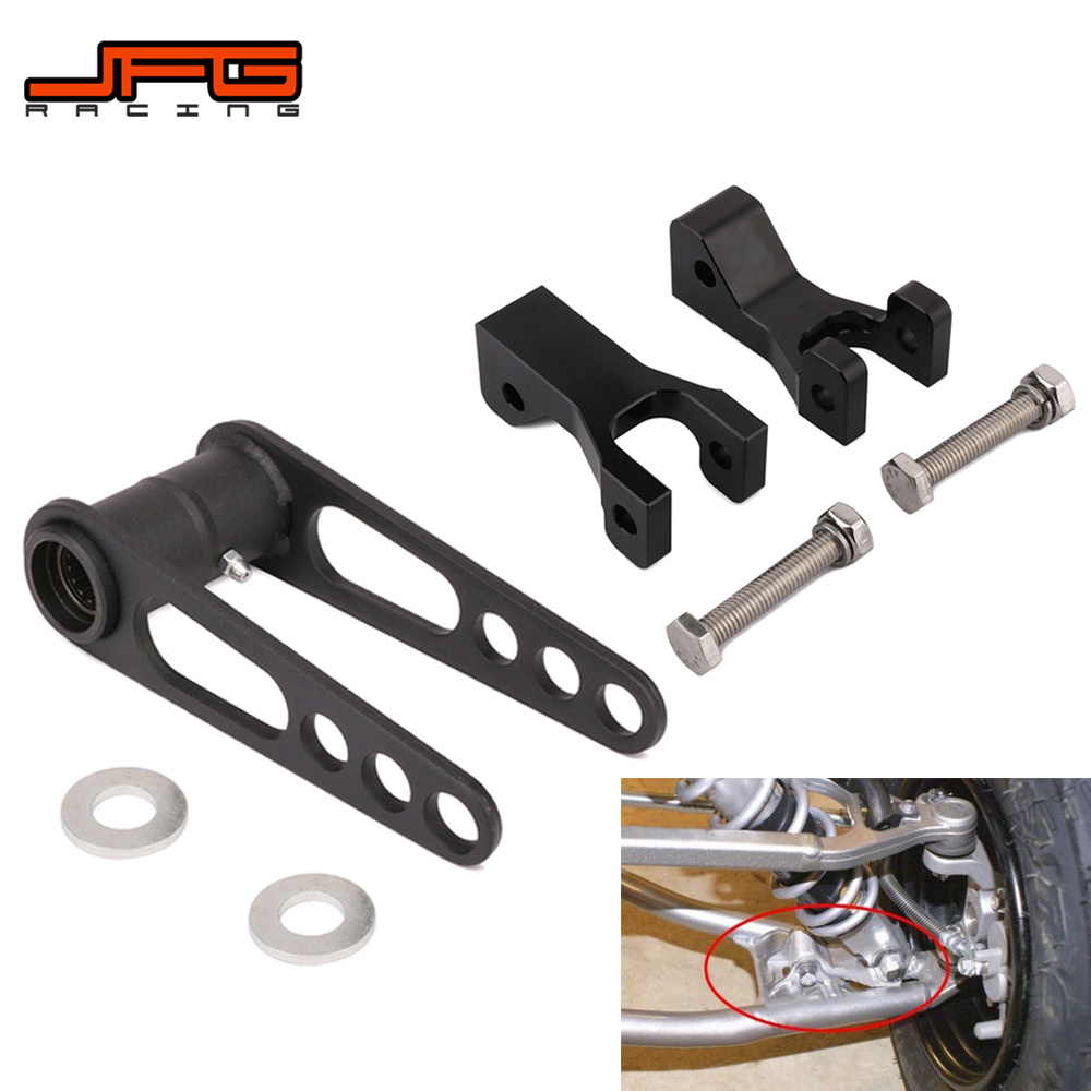 Sepeda motor ATV Depan Belakang Menurunkan 3.5 "Adaptor Kit Adjustable Untuk SUZUKI LTZ400 LT Z400 KAWASAKI KFX400 Arctic Cat DVX400