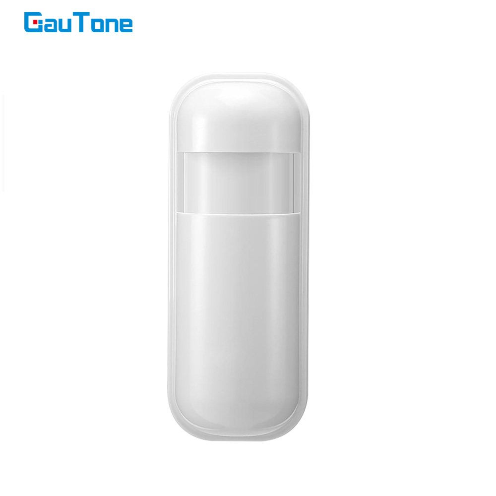 GauTone – détecteur de mouvement PIR 433MHz eV1527 pour système d'alarme domestique, détecteur de mouvement infrarouge sans fil