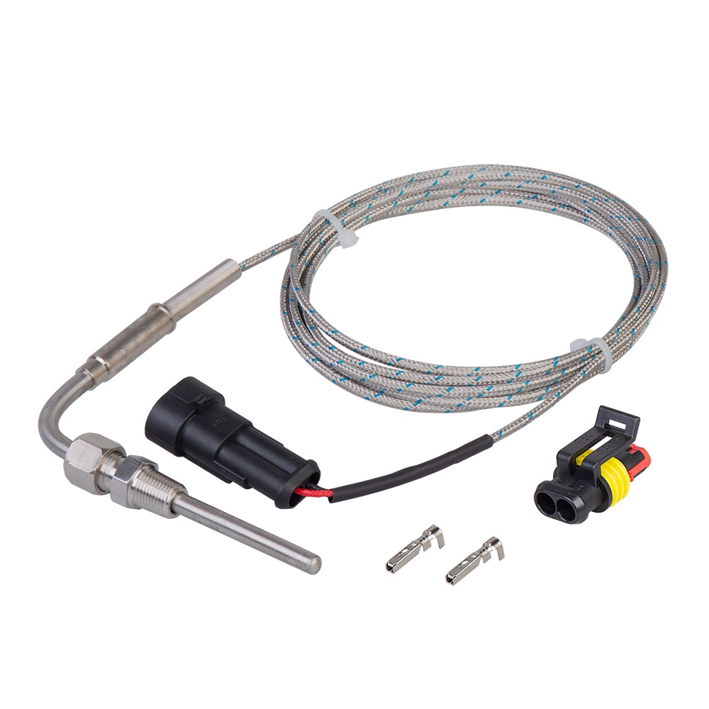 Sensore temperatura gas di scarico Sonda termocoppia EGT da 1,2 m Sensori di temperatura di scarico Filettature Sensore temperatura di scarico 0-1000 C
