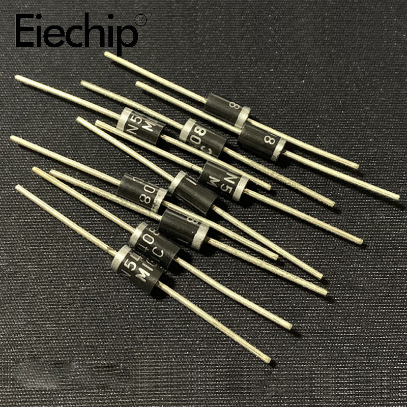 50 Cái/lốc 1N5408 CHỈNH LƯU Diode 3A 1000V DO-27 Nhúng IN5408