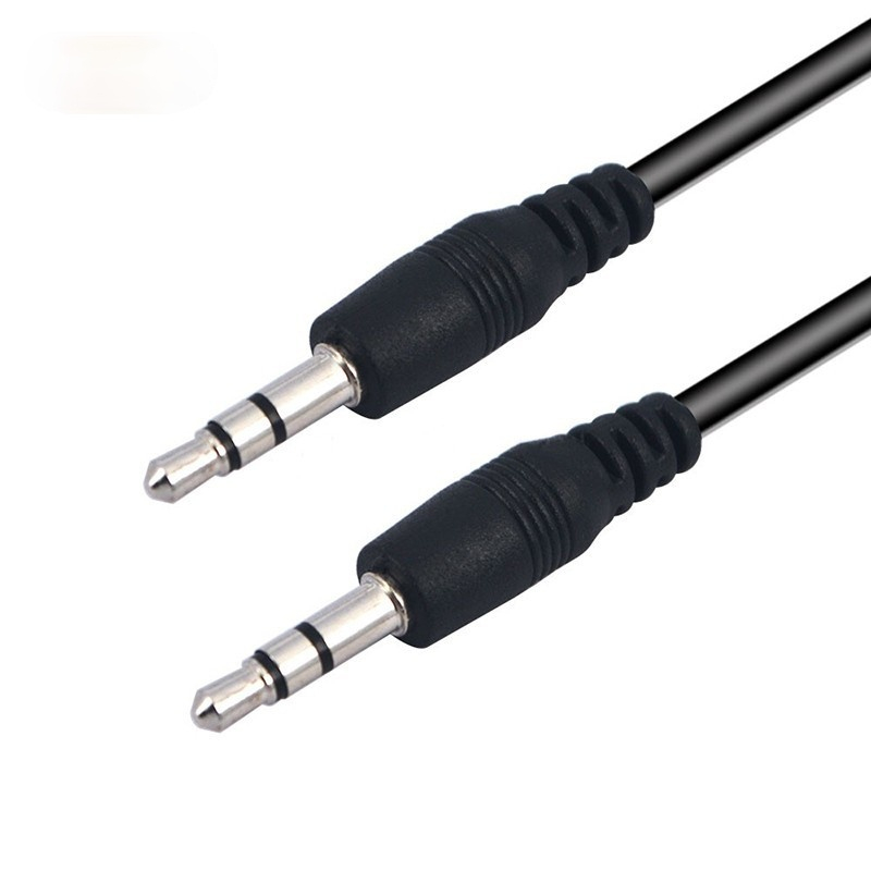 Jack Cắm 3.5 Mm Cáp Âm Thanh Aux Trên Ô Tô Cáp Dây Dây Nối Dài Cho IPod Huawei Máy Tính Laptop Tai Nghe Loa MP3