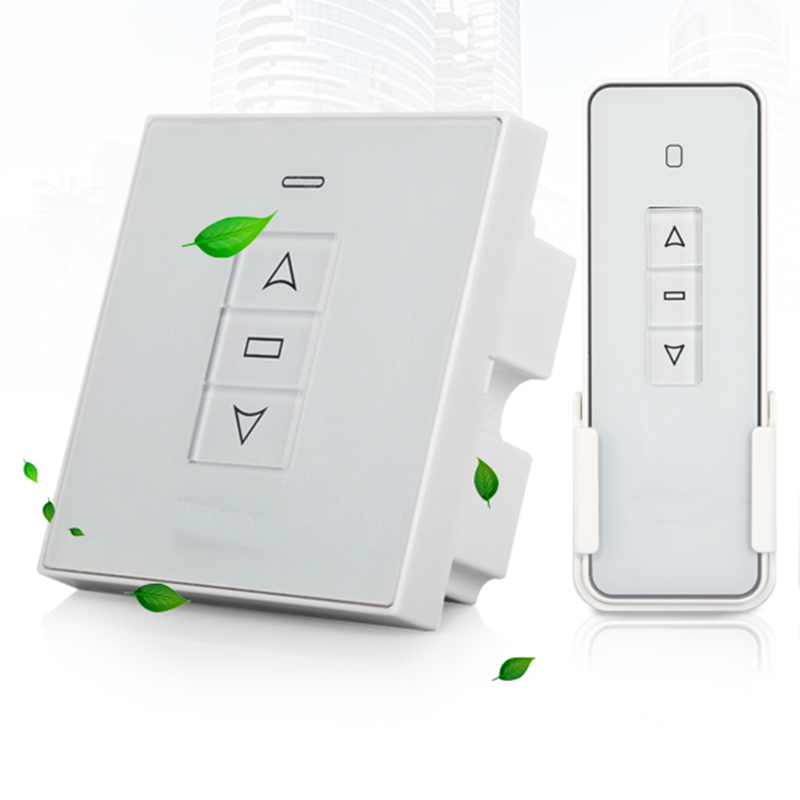 AC หรือ DC Motor Controler Transformer สวิทช์เปิดหน้าต่างสนับสนุน Rain Wind Sensor หรือ 433 Mhz รีโมทคอนโทรล Wifi Tuya Smart Home