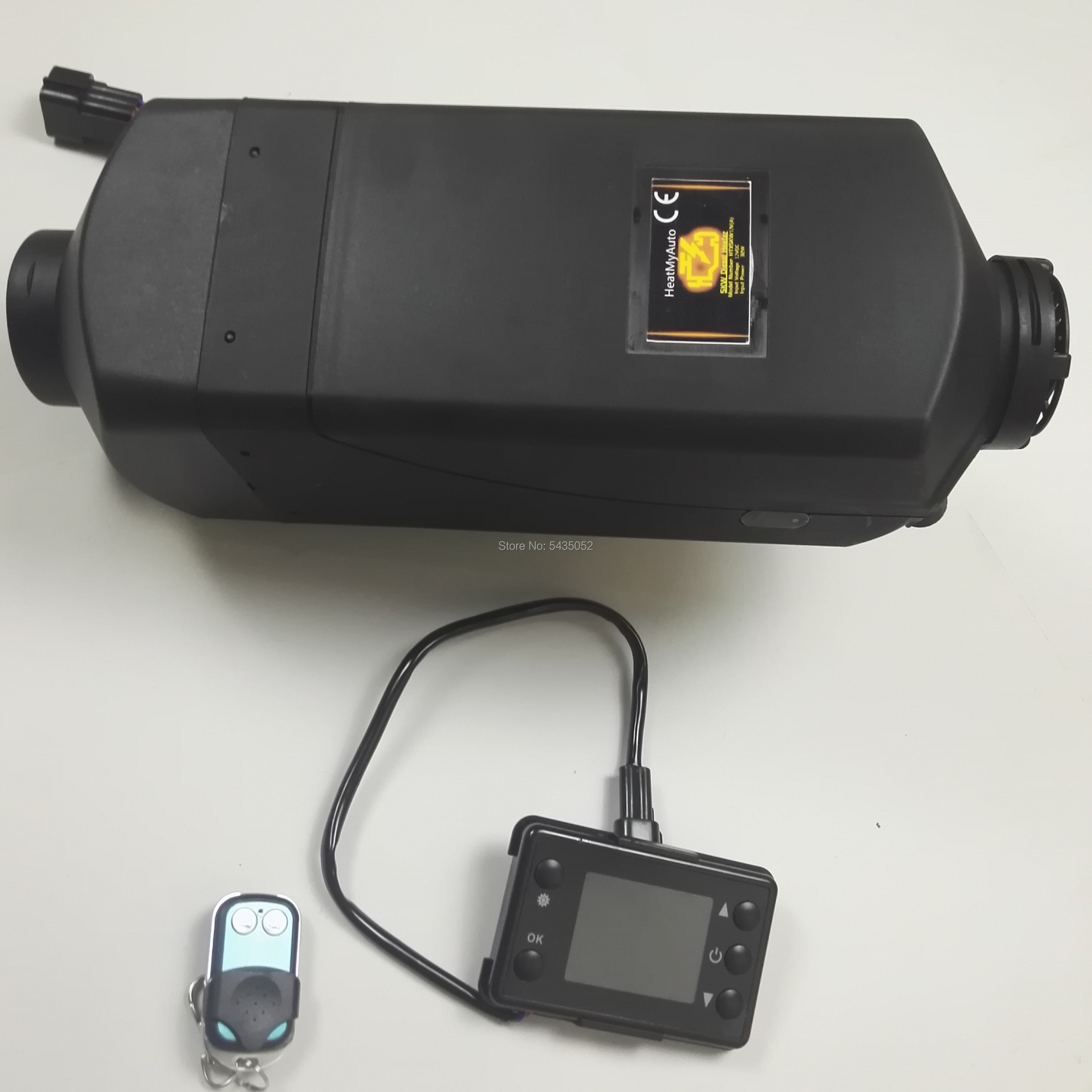 Calentador de estacionamiento de aire webasto remoto + 5000W 8000W 12V para barco barco coche furgoneta RV Camper-reemplaza Eberspacher D4, calentador diésel Webasto