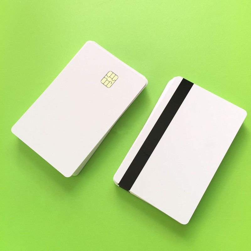 10 Stuks Blanco Smartcard Sle4442 Chip Met Magnetische Strip Hico 3 Track Pvc