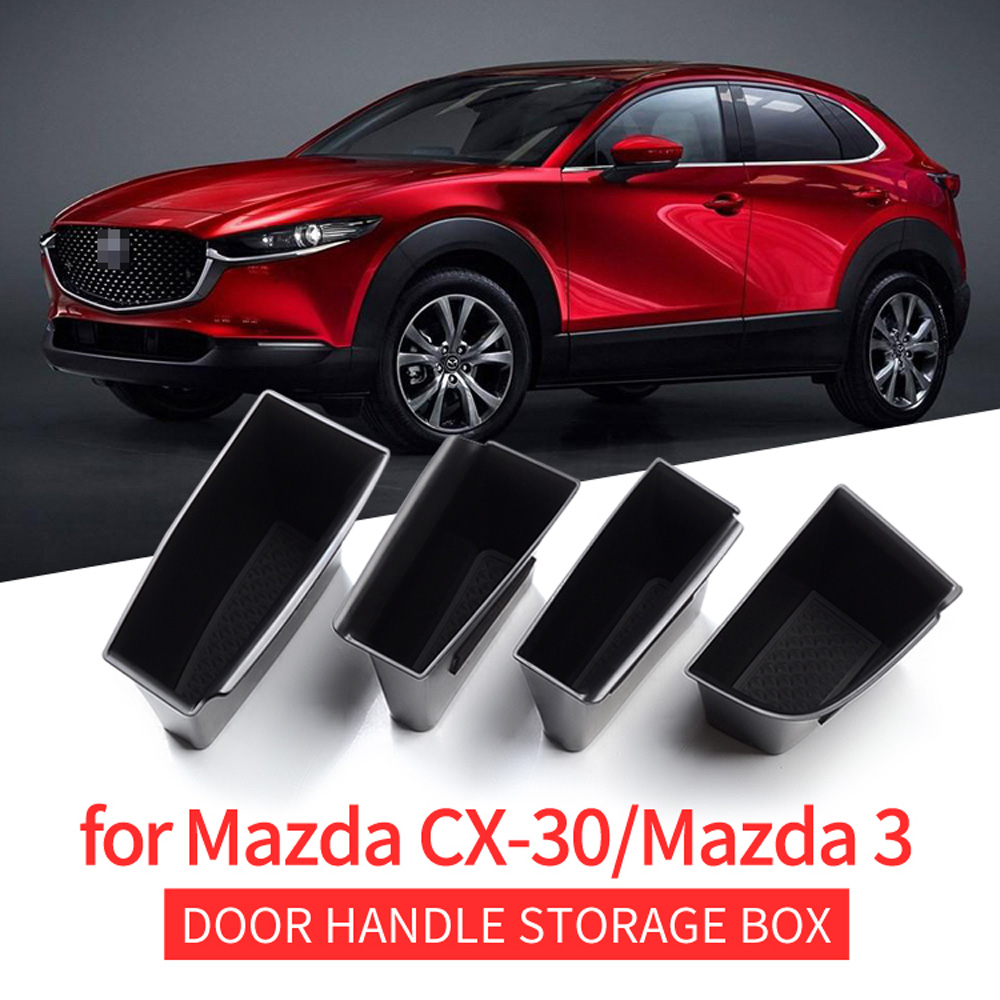 LHD Tray voor Mazda 3 CX-30 2019-2024 (niet geschikt voor rechtsgestuurde auto's) Opbergbox voor deurklink, organizer, opbergbak