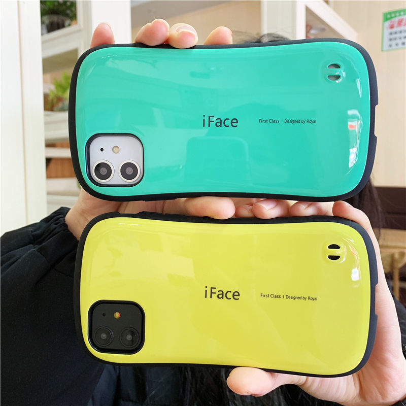 Чехол для iPhone 16 15 14 13 12 Pro 11 Pro XS Max X 17 Air Plus iFace Classic, гладкий, глянцевый, ударопрочный, роскошный, задняя крышка, Coque