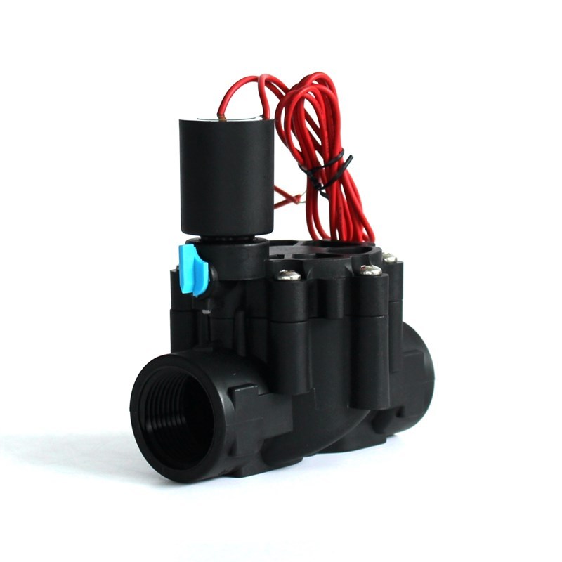 1/2 "3/4" 1 "Normaal Gesloten Magneetventiel Water 220V 12V 24V Nylon Valve Voor boerderij Tuin Landschap Irrigatie
