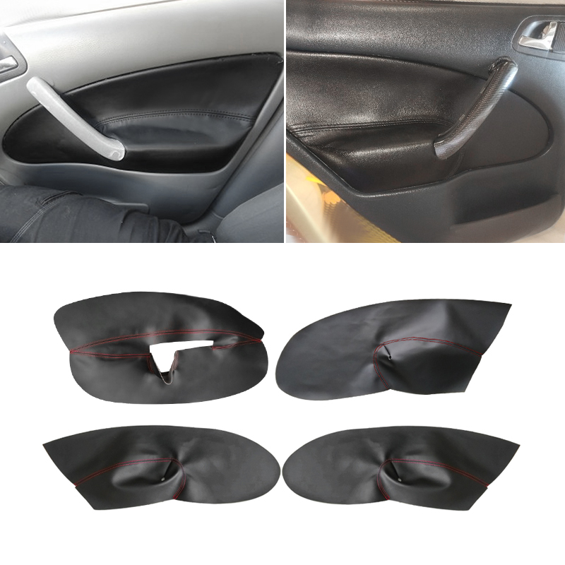 LHD Per Skoda Octavia A4 MK1 1998 1999 2000 2001 2002 2003 2004 2005 2006 Auto In Pelle In Microfibra Porta Bracciolo Pannello di Copertura Trim