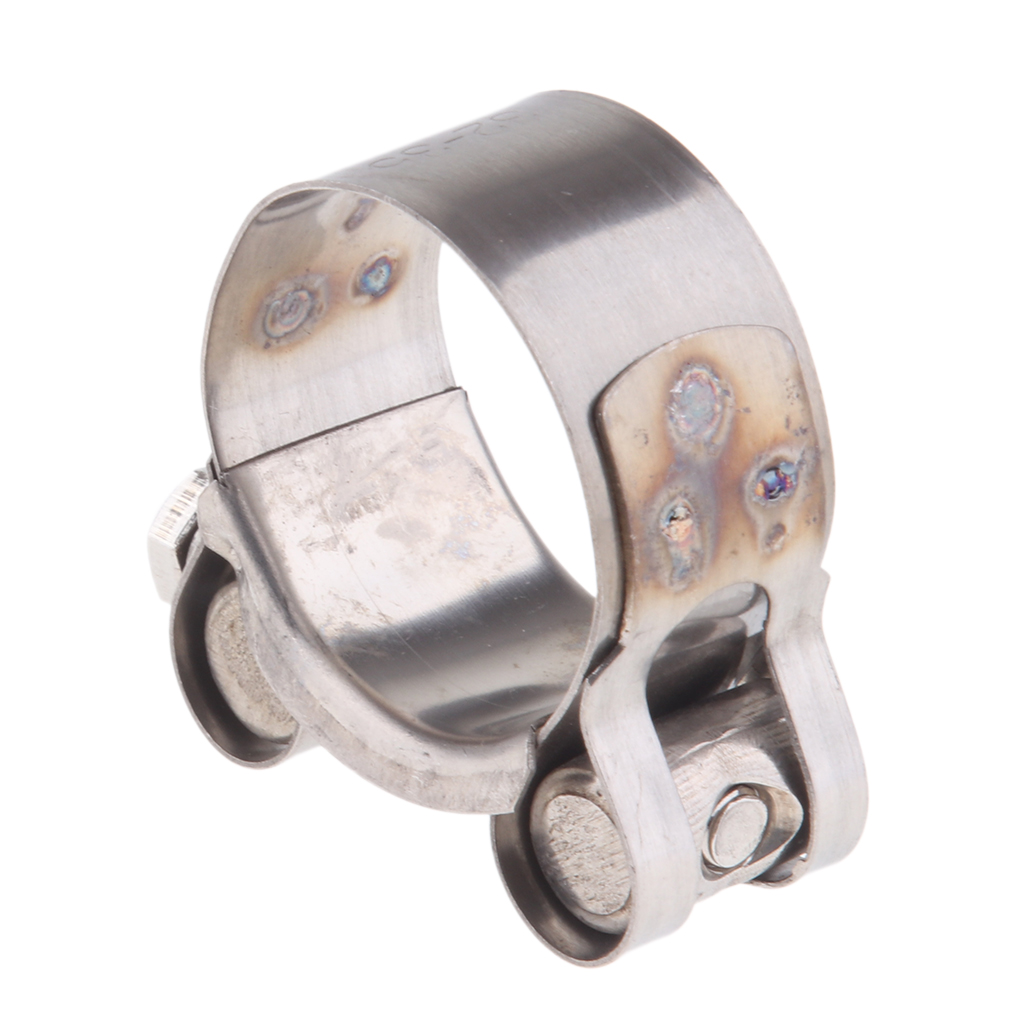 32-55Mm Motorfiets Uitlaat Klem Rvs Muffler Silencer Klemmen Motorfiets Uitlaat Clips O-Klem Moto accessoires