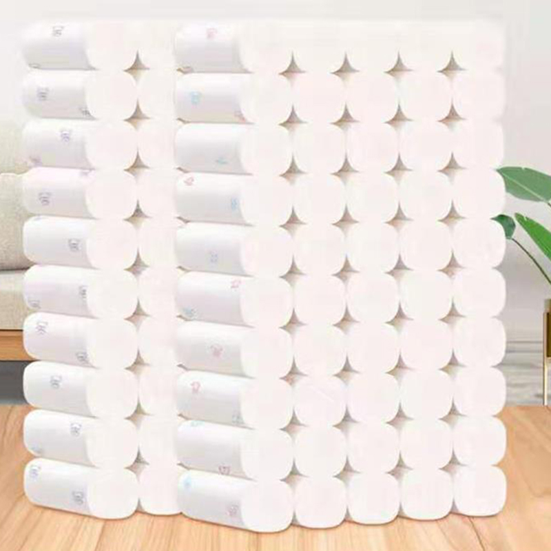Papel higiénico de 5 capas, papel de baño con estampado de osito, rollo de papel higiénico para baño, suministros para sala de estar, soporte para papel higiénico, caja de almacenamiento