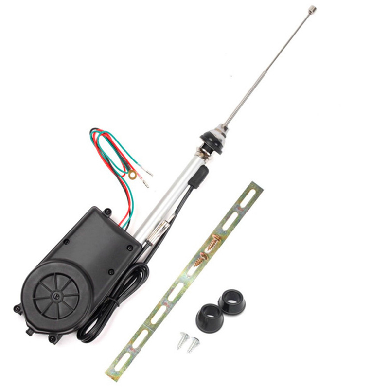 Nowa samochodowa antena elektryczna radio samochodowe wzmacniacz zasilania zestaw anten samochodowych sygnał elektryczny 12V zewnętrzna antena samochodowa radio AM/FM