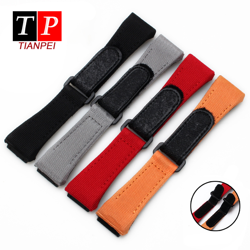 Nylon watch strap for BICHARD MILLE RM50/53 27mm thickened canvas bracelet waterproof sports replace watch band comfortable men