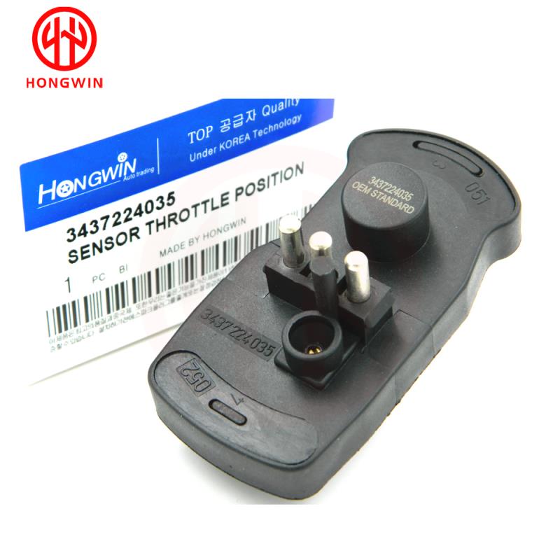 Sensor de posición del acelerador Medidor de flujo de aire Sensor TPS compatible con MMercedes-Benz 1984-1993 3437224035 3437010039 3437224015   34372 24035