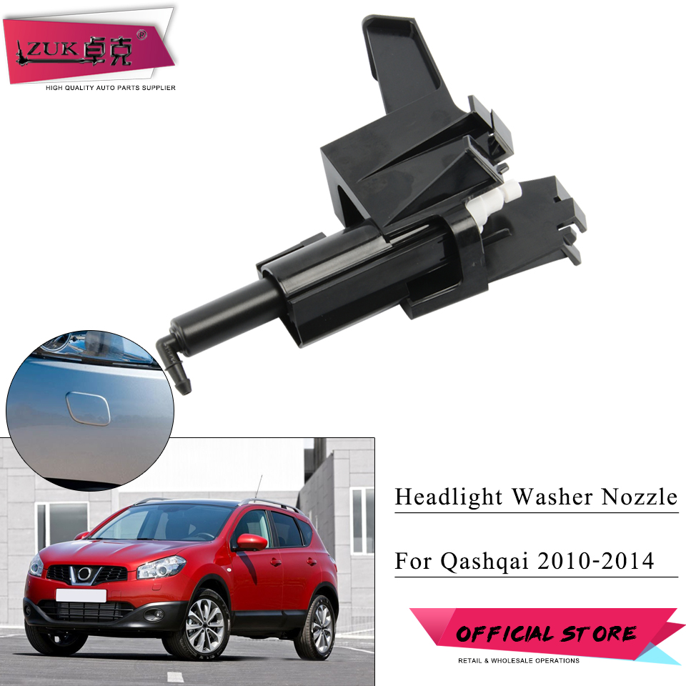 Boquilla limpiaparabrisas ZUK, chorro de agua para Nissan Qashqai J10 2010 2011 2012 2013 014 28646-BR00A 28645-BR00A