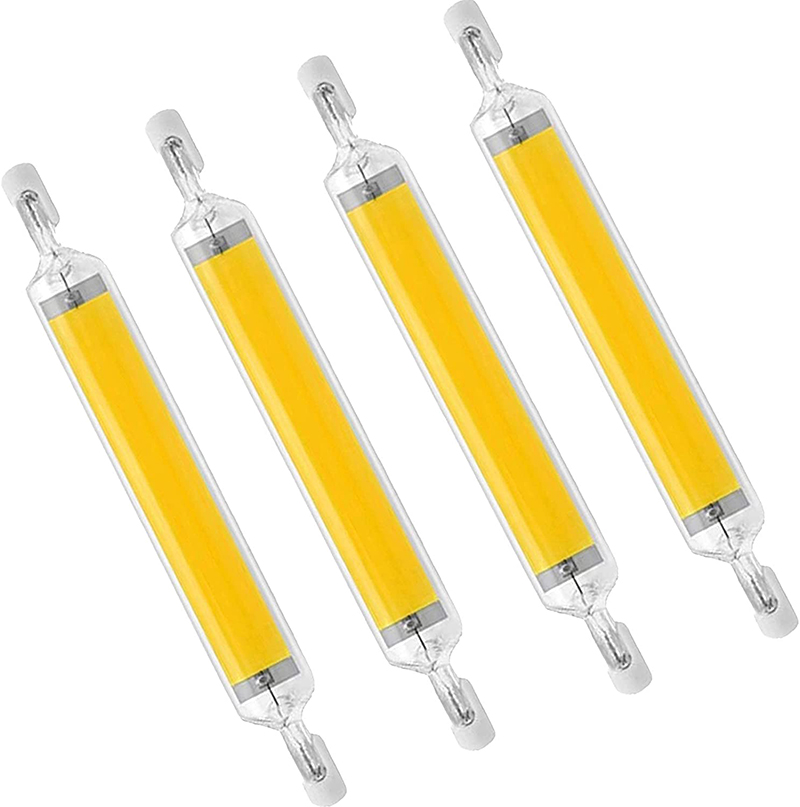 LED ライト R7S 78 ミリメートル 118 ミリメートル高強力なスポットライト AC 110V 220V ガラス管 COB 電球交換ハロゲンランプ
