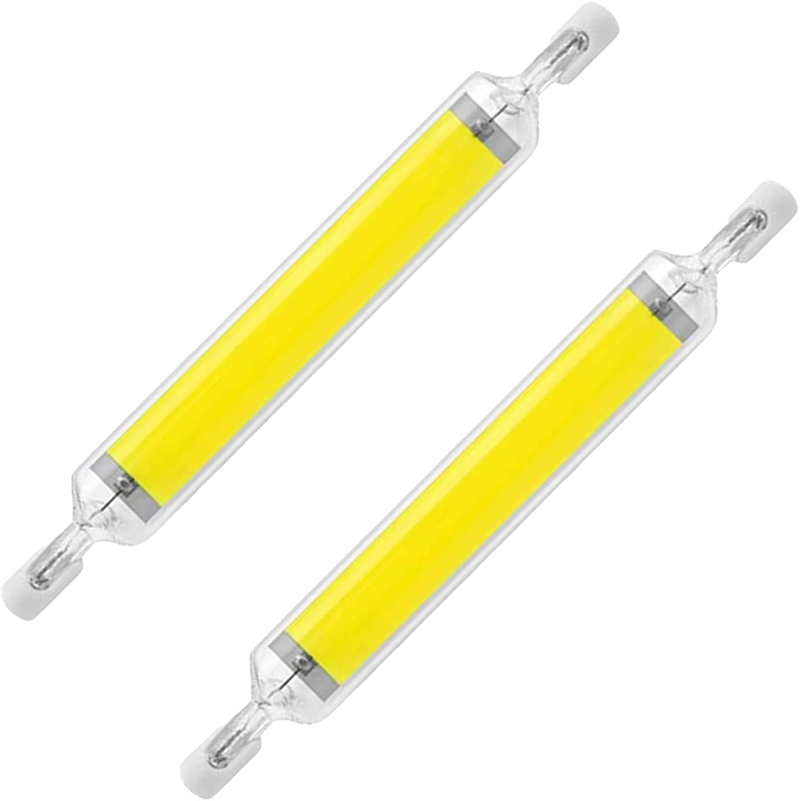 超高輝度 LED R7S COB ガラス管 78 ミリメートル 118 ミリメートル J78 J118 LED 電球 AC 110V AC 220V ホーム交換ハロゲンランプ