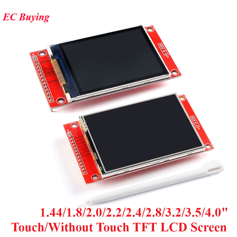 1,44 1,8 2,0 2,2 2,4 2,8 3,2 3,5 4,0 cala SPI TFT LCD Kolorowy moduł wyświetlacza dotykowego ILI9341 ILI9488 480*320 240*320 Napęd