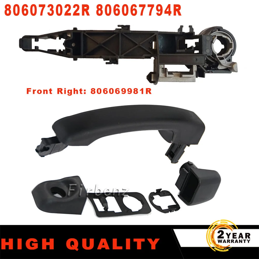 806079208R 806076452R 806069981R 806067794R For Renault Master 3 Vauxhall Movano MK2 Left Right Door Handle & Support 806073022R