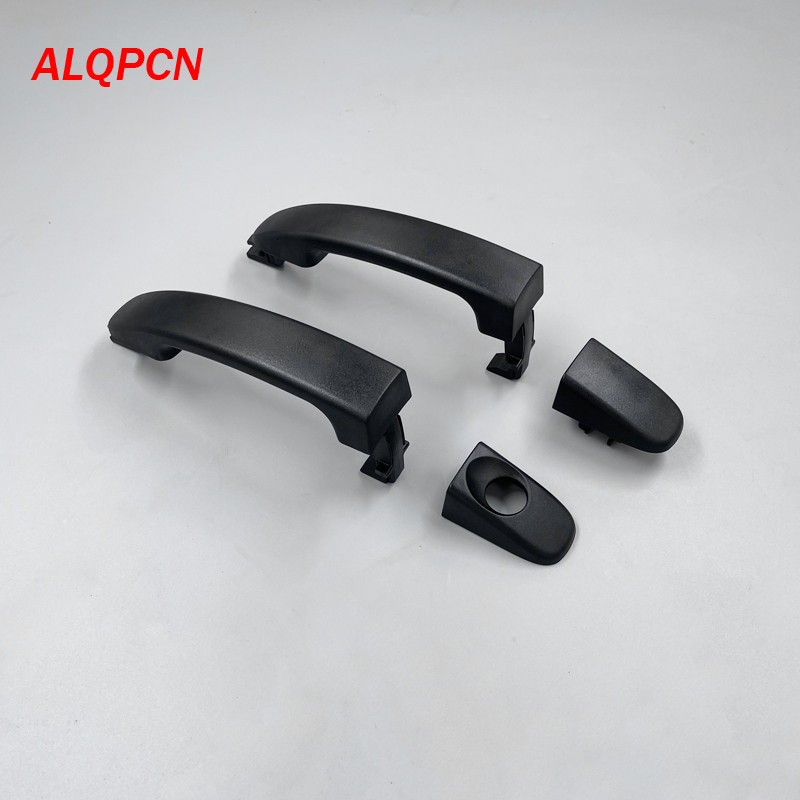Porta exterior alça textura preta para ford ranger t6 t7 mazda bt50 2012-2019