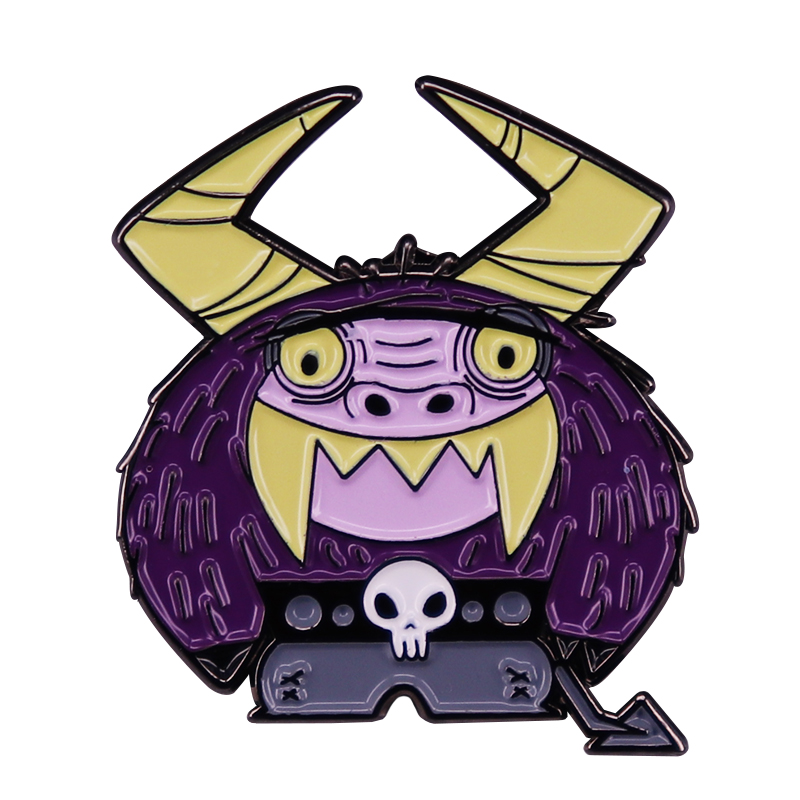 Foster Home for Imaginary Friends alfinete esmaltado crachá de broche Eduardo