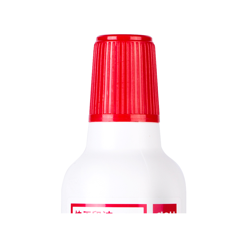 DELI 9874 Tem mực 40ml nhanh khô tem Mực kinh doanh tem mực Đỏ Xanh Đen màu bán buôn