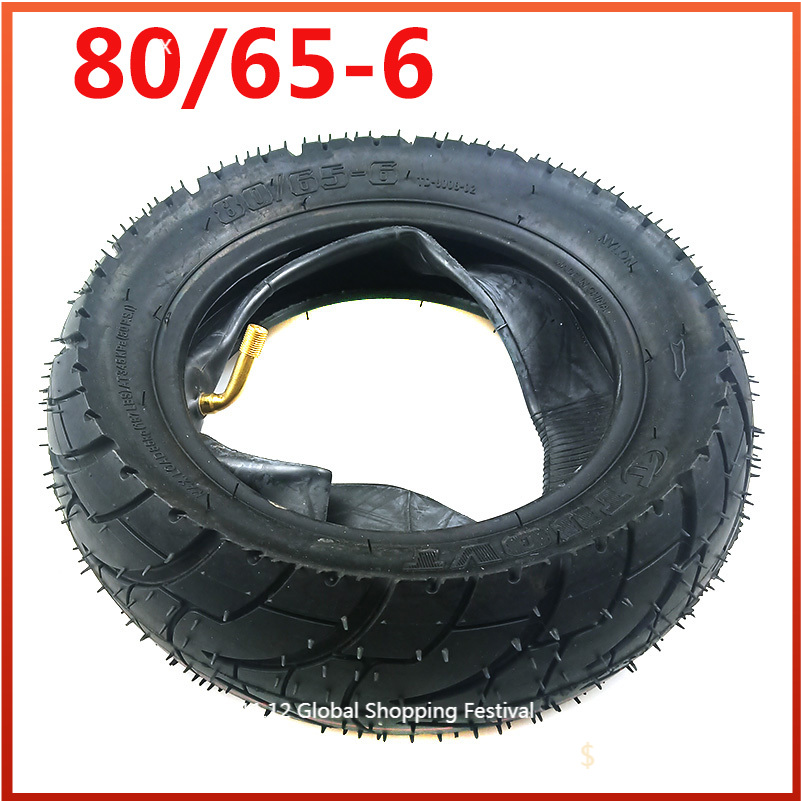 ยางใหม่ 80/65-6 อัพเกรดเป็นยางคุณภาพสูงขนาด 10 นิ้ว 80 65 6 เหมาะสำหรับอุปกรณ์ตกแต่งสกู๊ตเตอร์