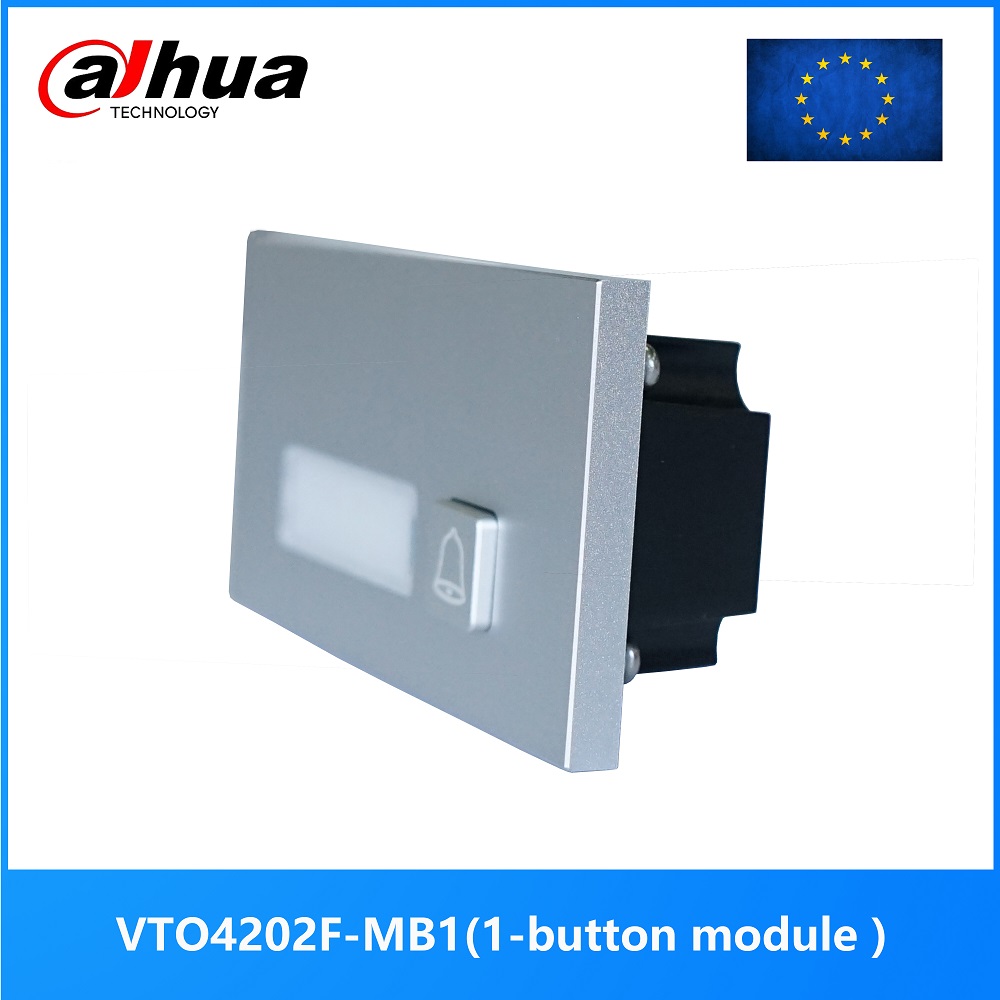 Módulo de botão Dahua VTO4202F-MB1 para DHI-VTO4202F-P, peças de campainha IP, peças de intercomunicação de vídeo, peças de controle de acesso, peças de campainha