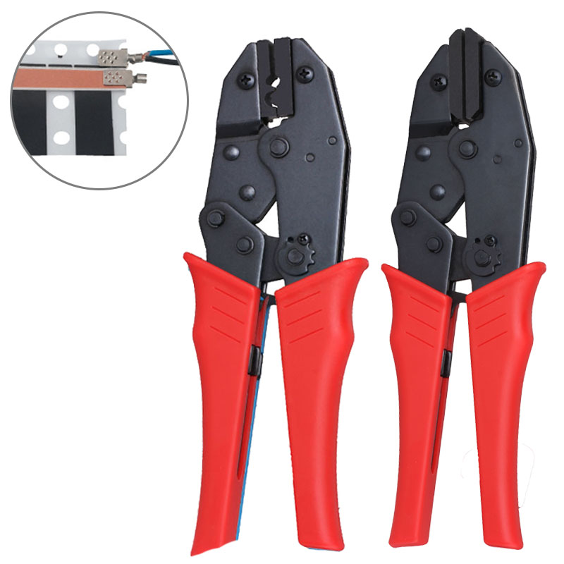 ไฟฟ้า Underfloor ความร้อนอินฟราเรดฟิล์ม Terminal CRIMPING Plier 4-6mm2 11-10AWG Crimper เครื่องมือ