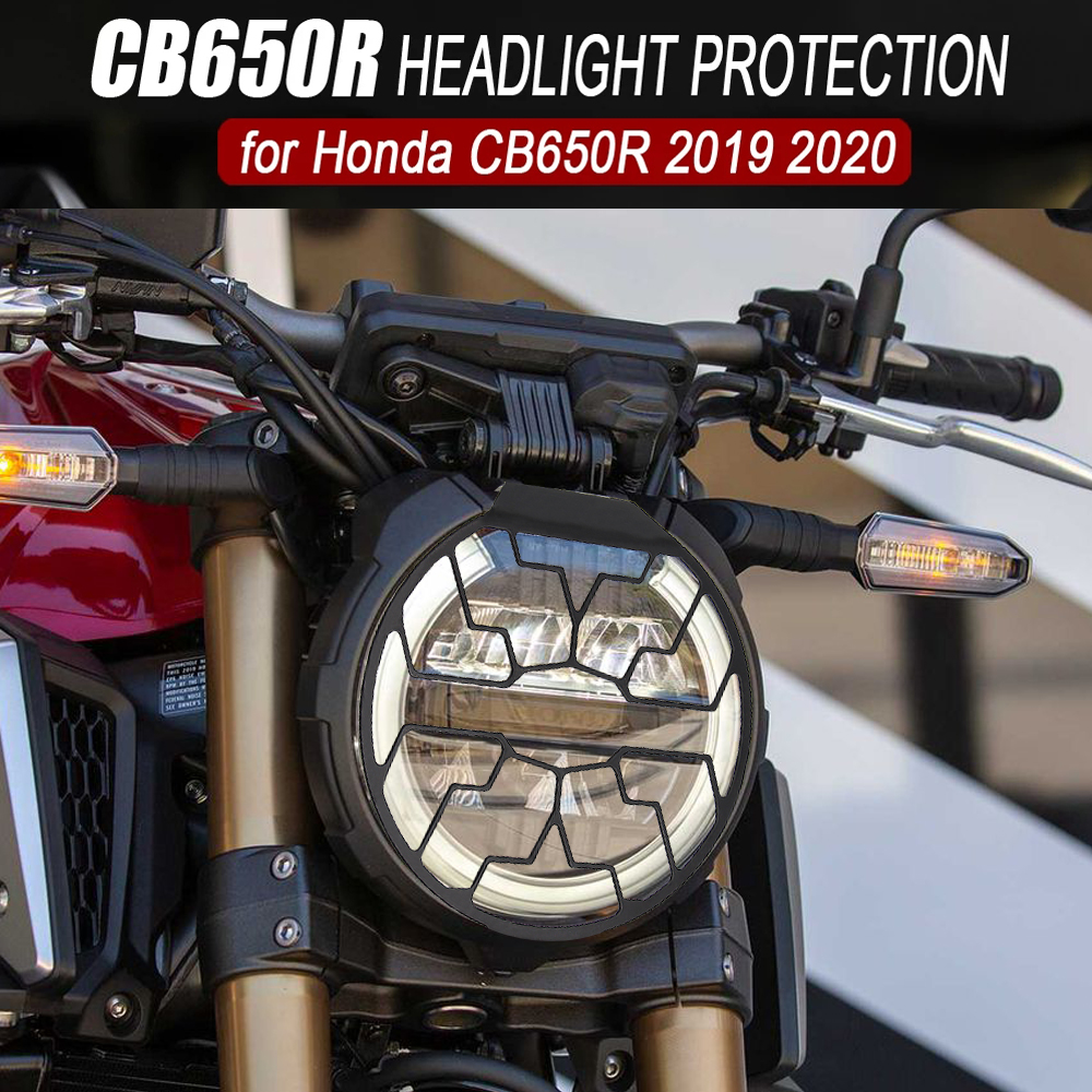 Dla HONDA CB650R CB 650 R CB 650R 2019 2020 reflektor motocyklowy osłona światła osłona zabezpieczająca kratka ochronna