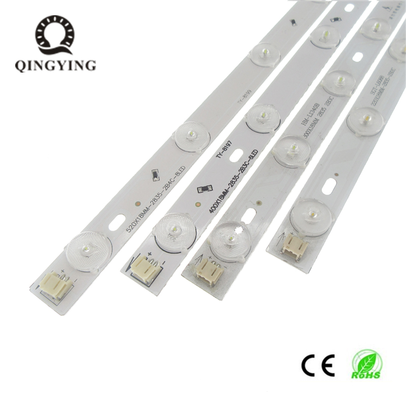 5-20 Buah 4W 6W 8W Kecerahan Tinggi 2835 Lampu Batang LED Tabung LED Putih/Putih Hangat untuk Lampu Langit-langit dengan Lensa Optik 60 Derajat