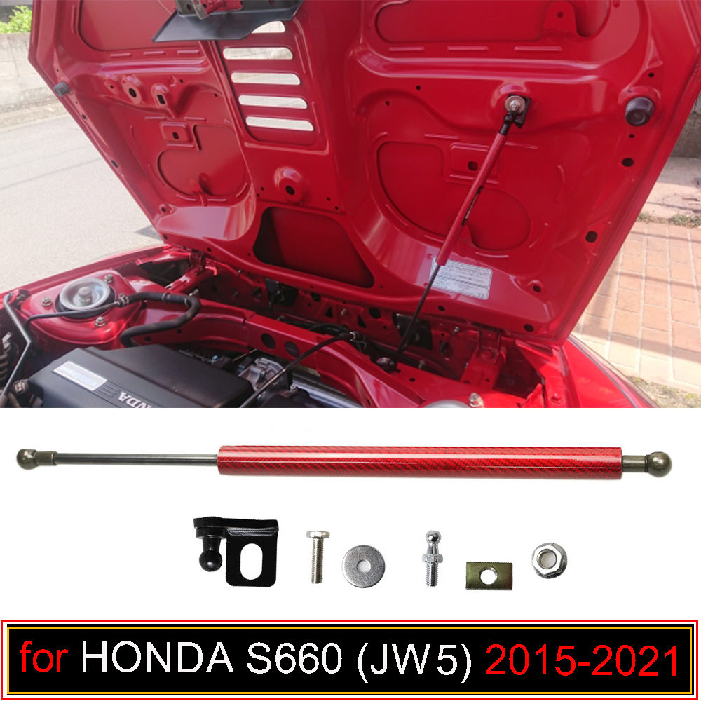 Support d'amortisseur de capot arrière pour HONDA S660 (JW5), 2015 – 2021, avec poignées à gaz, changement de style