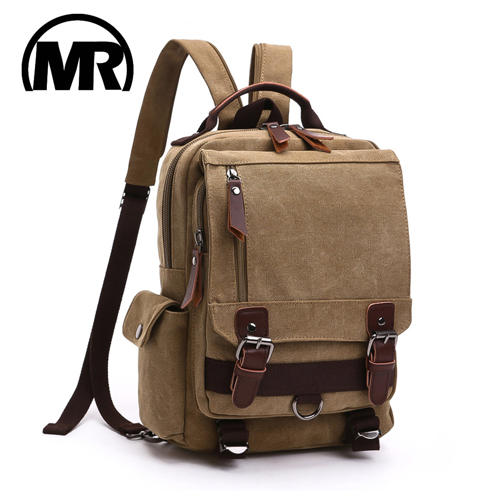 Markroyal moda feminina mochila vintage lona bolsa de ombro lazer vogue pacote mochila sacos de escola selvagem para meninas adolescentes