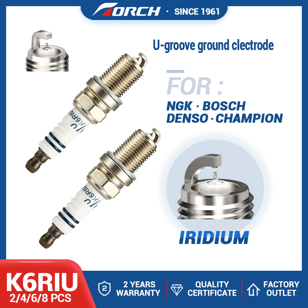 Substituição da vela de ignição de irídio, BKR6EIX, Plugs de ignição K6RIU para 2011-2015 Chevy Cruze 2012-2017 Chevy Sonic