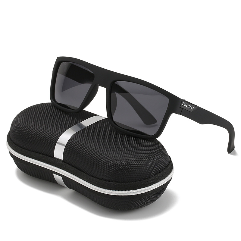 Modische quadratische polarisierte Sonnenbrille für Herren und Damen, klassisch, für Sport, Outdoor, Angeln, Reisen, bunte Sonnenbrille, UV400-Schutzbrille