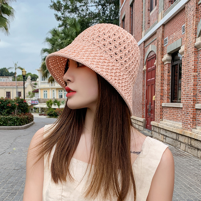 Sombreros de paja para mujer, Panamas chinas con protección UV, visera plegable para playa y verano, novedad de 2021