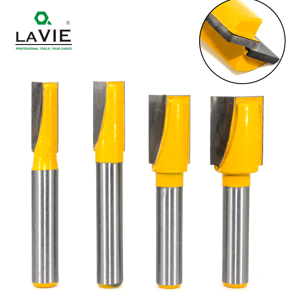 LAVIE 1 шт., 8 мм, нижняя часть хвостовика для чистки древесины, прямая фреза, чистая фреза, деревообрабатывающие биты, силовая машина MC02032