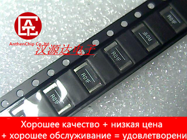 10 Chiếc Thực Orginal Mới VISHAY Hợp Kim Điện Trở 2512 R01F 0.01R 1% 75PPM 2W WSL2512R0100FEA18