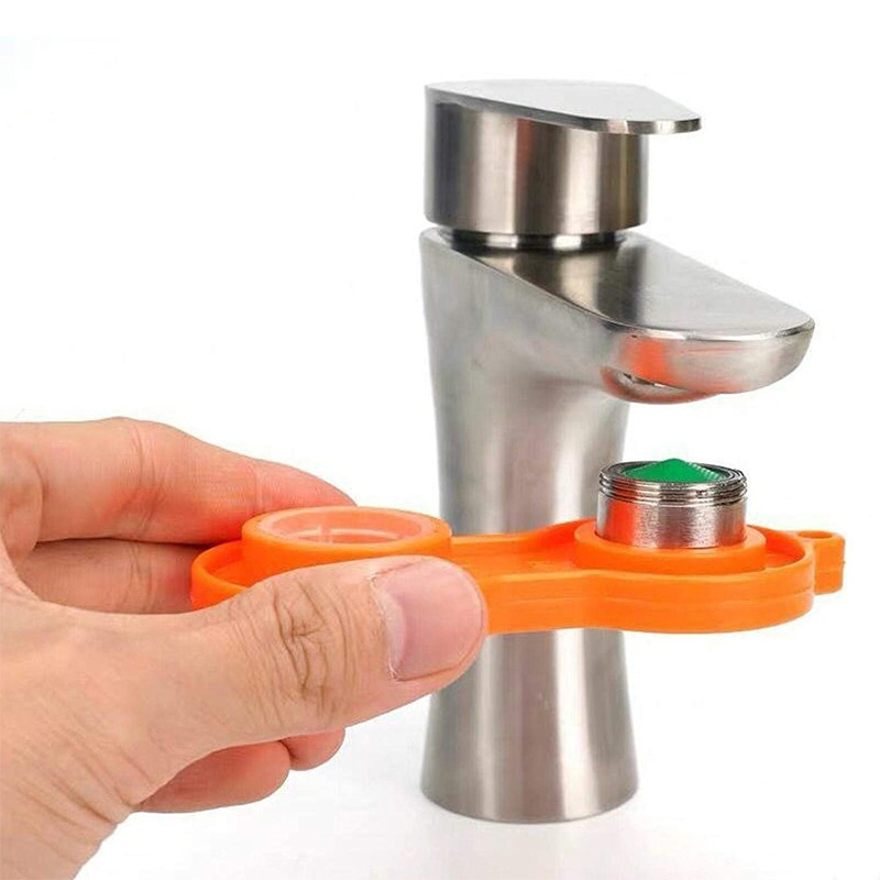 Chave de borbulhador de torneira, aerador de saída de água, chave universal, bico de torneira, filtro, ferramenta de reparo, substituição, ferramenta de desmontagem spanne