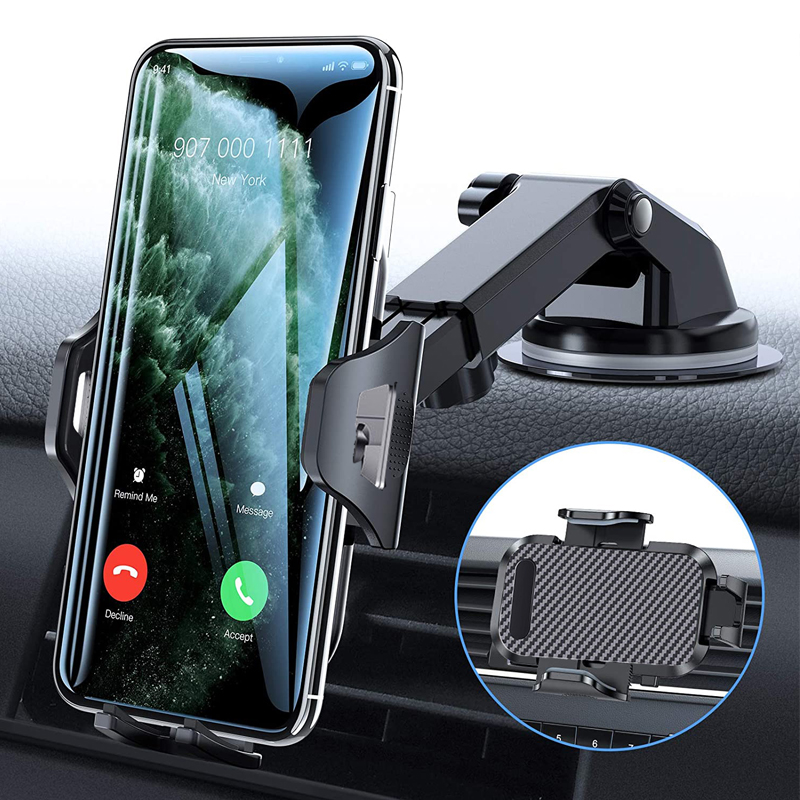 Nouveau Support de téléphone portable pour voiture à ventouse, Support de téléphone portable sans Support GPS magnétique pour iPhone 11 Pro Xiaomi Samsung