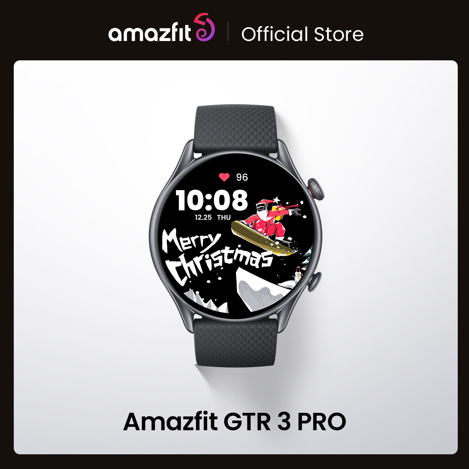 Amazfit GTR 3 Pro GTR3 Pro GTR-3 Pro 46 мм Смарт-часы AMOLED-дисплей Приложение Zepp OS 12-дневный срок службы батареи Часы 150+ спортивных режимов