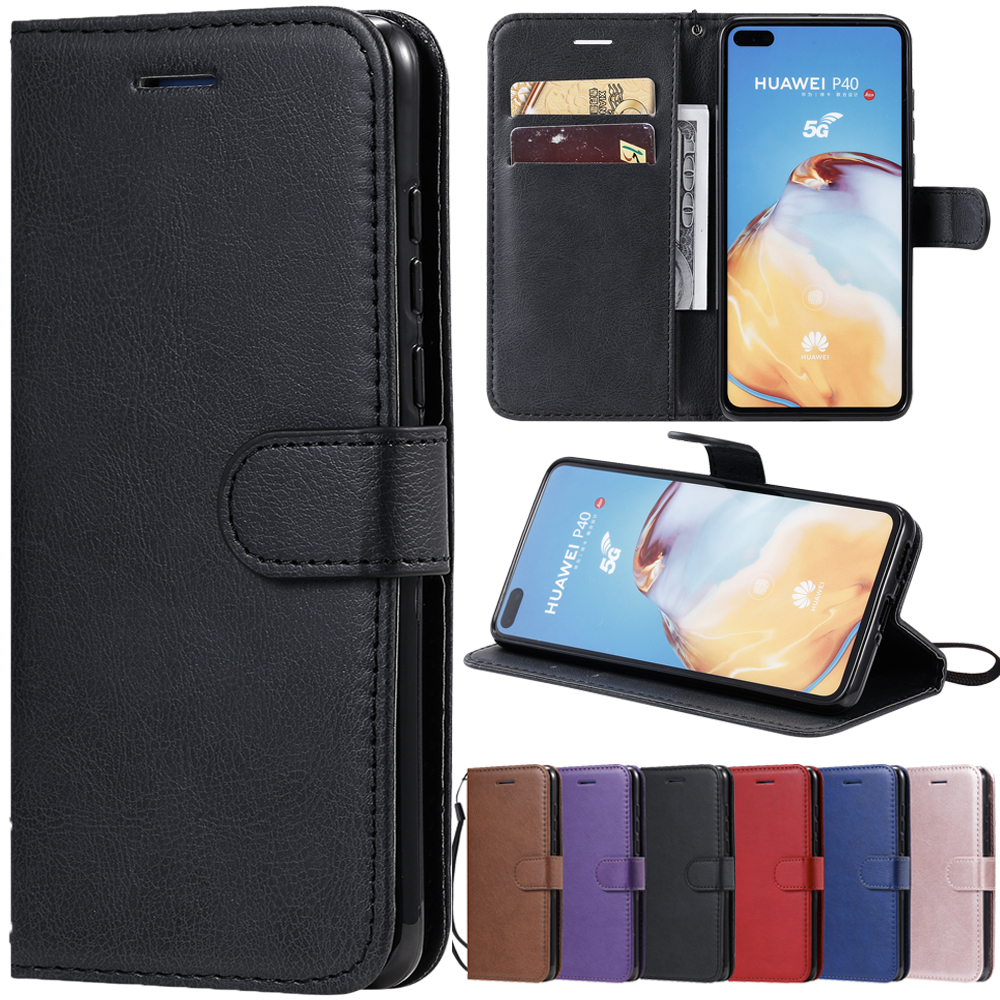 Кожаный чехол-флип для Huawei P20 P30 Lite Honor 600/400/200/10 Lite X9b X9c X9d X8b X8c X8d X7b X7c X6b X6c